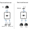 Hub Porta Desktop Gigabit Switch di rete Adattatore Ethernet 10/100/1000 Mbps Commutatore RJ45 Commutazione LANUSB USB