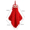 Handdoek rood chenille zachte hand Chinese stijl snel droog absorberende driedimensionale cartoon doekje zakdoek woning borduurwerk