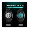 Schneller Skmei Man Sports Uhren Back LED LED WASGERFORTE DIGITALIGE WATCH Chronographie Week Armbanduhren Relogio Maskulino 2204182382773