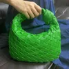 Hand-made Wide Woven Handbag Fashion Trend Croissant Dumpling Bag Handbag Girl 220725