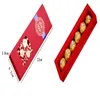 Pusty prezent na podwójne szczęście torba prezentowa azjatycka Chińska czerwona kolorowa szuflada typ