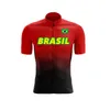 2024 novo brasil camisa de ciclismo 19d bicicleta shorts conjunto ropa ciclismo dos homens verão secagem rápida ciclismo maillot inferior roupas