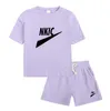 Summer Children Tracksuit Two Pieces Suits Clothing Sets for Boys Short Sleeve Top Shorts Girls Costume Kids Casual Outfits