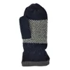 Bruceriver Mens Snowflake 니트 벙어리장갑 with Warm Thinsulate Fleece Lining T220815