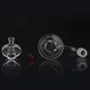 Full Weld Beveled Edge Smoking Accessories 20mmOD Quartz Blender With sandblasting Cap And 6mm Ruby Terp Pearls For Glass Water Bongs Dab Oil Rigs Pipes