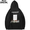 Mężczyźni Hip Hop Hoodie Bluza Starożytna Kultura Streetwear S Zimowe Pulower Polar Bawełna Harajuku Luźna Jesień 220406