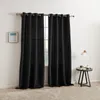 Curtain & Drapes Blackout Solid Color Matte Foreign Trade Cross Border Insulation Sunscreen Window Living RoomCurtain