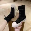 HBP New British Style Martin Boots for Women's Women's Spring and Autumn Mid Tube Socks Fashion 220726