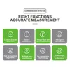 Analizadores de gas Monitor de calidad del aire interior Detector de CO2 portátil Termohigrómetro multifuncional Analizador digital para el hogar