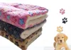 Pet plus coton tapis en gros chat chenil tapis de couchage chien chenil corail polaire couverture