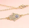 3PCS/SET HAMSA Evil Eye Nacka