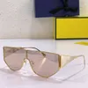 Vår- och sommarmode Ny metallmaskstil Mens och kvinnors solglasögon Modell: FOL031 Semesterresor Foto UV -skydd Toppkvalitet med originalbox