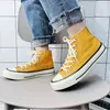 Women Canvas Shoes Women's Fashion Summer Casual Sneakers Student Walking Shoes High Top Woman Vulcanize Shoes G220610