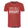 Ci sono 10 tipi di persone che capiscono le magliette binarie Uomini Programmatore divertente Computer Tshirt 220523