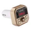 Bluetooth-compatible Mp3 Player Handsfree Car Kit FM Transmitter A2DP 5V 3.1A Dual USB Charger LCD Display Modulator X9 B9