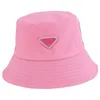 Pembe Tersinir Kova Şapkası Tasarımcısı Hat Snapback Yüksek Kaliteli Moda Kadın Beyzbol Kapakları Yeni Sonbahar Bahar Balıkçı Snapbacks Fedora Band Şapkaları