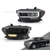 Toyota Tacoma를위한 자동차 전면 조명 20 15+ 디자인 LED 헤드 라이트 DRL BI Xenon 렌즈 헤드 램프 액세서리