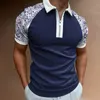 Homens polo camisas verão de alta qualidade casual marca manga curta sólida camisas masculinas turn-down colarinho zíperes camisetas tops 220621