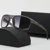 Mężczyźni Vintage ponadgabarytowe okulary przeciwsłoneczne Kobiety marka projektantka luksusowa retro czarna rama linia zewnętrzna Rossa Słońce Sport Kobieta Uv400 Shades Lunette de Soleil 67