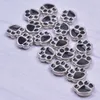 20PC/lot Floating Locket Charm black paw charms Fit For Magnetic Glass Living Memory Locket