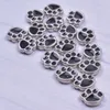 20 st mycket flytande locket charm Black Paw Charms Fit för magnetiskt glas levande minneslås223z