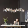 Nowe nowoczesne luksusowe lampy wiszące żyrandole oświetlenie Diamenty krystaliczne żyrandol oświetlenie Halowy połysk LED do dekoracji salonu