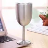 Tazza da vino isolata sottovuoto a doppia parete in acciaio inossidabile da 10 once con bicchieri in vetro con coperchio Logo a colori personalizzato sxmy28