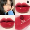 Lip Gloss 1PCS Mini Velvet Glaze مقاومة للماء غير لاصقة طويلة الأمد شفاه كوريا كوريا التجميلية 10 ألوان