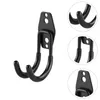 Ganchos trilhos 2pcs de armazenamento pesado para o jardim de jardim de garagem ladder bike holhooks