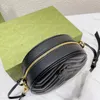 Borsa a tracolla a catena in pelle borsa di design borsa da torta rotonda portatile semplice retrò pai 5A di alta qualità