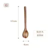 Eco Friendly Natural Wooden Spoon Coffee Tea Soup Stirring Spoon Dessert Cake Wood Forks Children Adult Soup Spoons Forks 76 M2