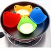 Nouveau 1 pcs Silicone Oeuf Outils Braconnier Braconnage Oeuf Moule Bol Anneaux Cuisinière Chaudière Cuisine Cuisine Accessoires Pancake Maker