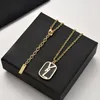 Women Jewelry Designer Necklace For Men Designers Pendant Necklaces Gold Chain Party Wedding Gift Lovers Luxury Letter Y Box 2022 Nice