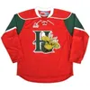 C26 Nik1 Personalizar Qmjhl Halifax Mooseheads 2012-Pres Mens Womens Hockey Hóquei Cheap Jerseys Goalit Cut Custom Qualquer Nome Não. Jérseis vermelhos verdes brancos