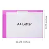 Enveloppe en plastique enveloppe cadeau Taille de lettre A4 avec fermeture de fermeture en poly