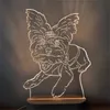 VIPDrop Luce notturna 3D personalizzata per notifiche lampada 220623