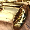 Messing vergoldetes Es-Altsaxophon Original 875 Eins-zu-eins-Strukturstil, professionelles Altsaxophoninstrument mit Klang