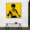 Bruce Lee Affischer and Prints Movie Star Wall Art Canvas målningar Abstract Portrait Wall Picture For Bedroom Decor Wall Painting