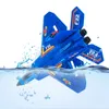 RC Aircraft F22 2 4G Radio Glider Remote Control Plane Helicopter Foam remote controlled Airplane Toys for Children Boy Gift 220713