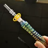 10mm Joint Heady Glass Hookahs Nector Collector NC-Kits mit Rauchzubehör Quarzspitzen Dab Straw Oil Rigs Rauchpfeifen Farben zufällig