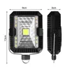 Tragbare Laterne LED Flutlicht Camping Licht 3 Modi Solar USB Aufladbare Zelt Lampe Notlicht für Outdoor