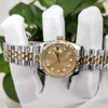 Classic Series 178274 179173 31 mm gelbes Zifferblatt Uhren ETA 2813 Uhrwerk Stahl 18 Karat Damenuhr Two Tone Gold Automatic Women'246D