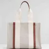 Los bolsos de bolso de bolso bolsos para mujeres bolsos de mujer bosque de madera compra alta nylon hambre de moda lino grande bolsas de playa de diseño de lujo