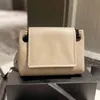 En Kaliteli Deri Zincir Kapak Çevirin Kadınlar Sevimli Mini Omuz Lüks Tasarımcı Çanta Crossbody Çanta Çantalar 220.316