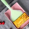 Silicone Kitchen Ware Cooking Utensils Spatula Beef Meat Egg Scraper Wide Pizza Cooking Tools Shovel Non-stick Spatulas