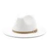 Ball Caps Classic British Fedora Hat Men Women Imitation Woolen Winter Felt Hats Fashion Jazz Chapeau WholesaleBall