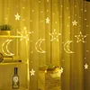 سلاسل 3.5 متر LED عيد الميلاد Fairy String Lights Year Garland Curtain Lamp