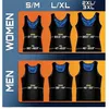 New Men Sweat Body Shaper Vest Slimming Waist Trainer Abdomen Fat Buring Sauna Suit Fitness Shapewear T Shirt Corset Top306K
