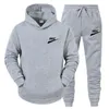 Sweat à sweat de printemps ensembles Brand MenSuis survêtement Sweat-shirt décontracté pantalons 2 PCS Set Fashion Male Sport Pullover Suit Streetwear Vêtements