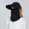 Wide Brim Hats Summer Women Neck Cover Hat Lady Sun Cap Anti UV Foldable Female Casual Outdoor Sport Hiking For WomenWide HatsWide